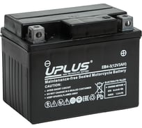 Аккумулятор Uplus Leoch 3Ач, 113x70x85, обратная полярность EB4-3 CT1204 YTX4L-BS