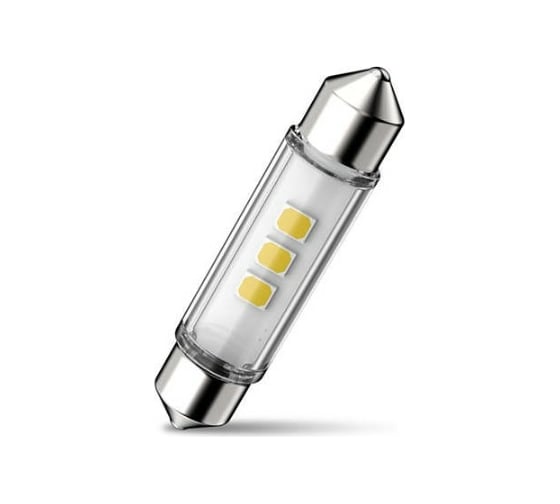 Автолампа PHILIPS C5W, SV8.5/8, LED, 43 мм, WHITE Ultinon Pro6000, 4000 K, 100 Лм, 12 В 11866WU60x1
