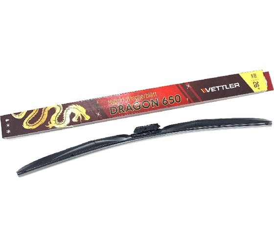 Щетка стеклоочистителя гибридная 650 мм VETTLER DRAGON650