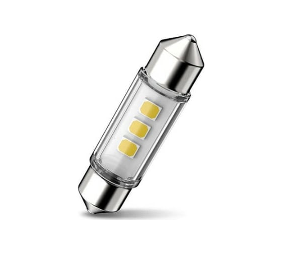 Автолампа PHILIPS C5W, SV8.5/8, LED, 38 мм, WHITE Ultinon Pro6000, 6000 K, 100 Лм, 12 В 11854CU60X1