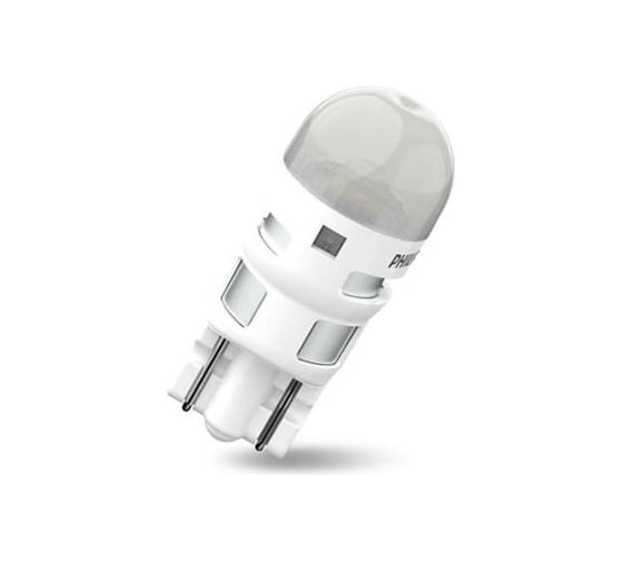 Автолампа PHILIPS T10W, W2.1х9.5d, LED, COOL BLUE, Ultinon Pro6000, 8000 K, 60 Лм, 12 В 11961XU60X2