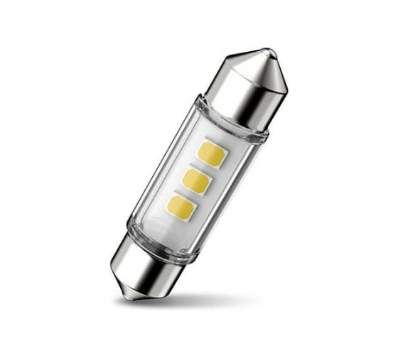 Автолампа PHILIPS C5W, SV8.5/8, LED, 38 мм, WHITE Ultinon Pro6000, 4000 K, 100 Лм, 12 В 11854WU60X1