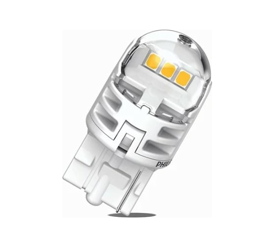Автолампа PHILIPS W21W, W3х16d, LED, WHITE, Ultinon Pro6000, 6000 К, 250 Лм, 12 В 11065CU60X2