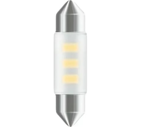 Автолампа Osram C5W, SV8.5/8, LED, 41 мм, блистер, 1 шт., 12 В 6413DWP-01B