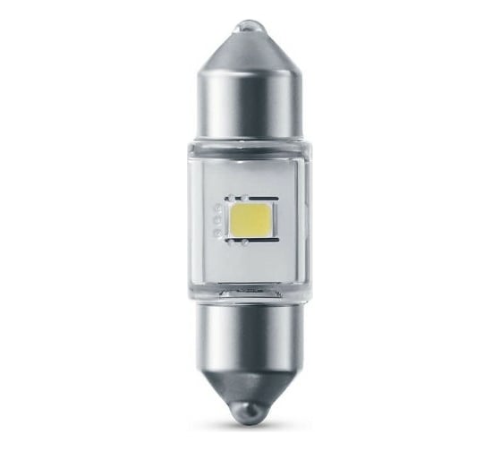 Автолампа PHILIPS C5W, SV8.5/8, LED, 30 мм, WHITE Ultinon Pro3000, 6000 K, 12 В 11860U30CWB1