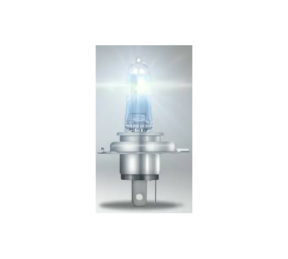 Автолампа Osram H4, 60/55, P43t+200%, NIGHT BREAKER 200, 4050 К, 12 В 64193NB200