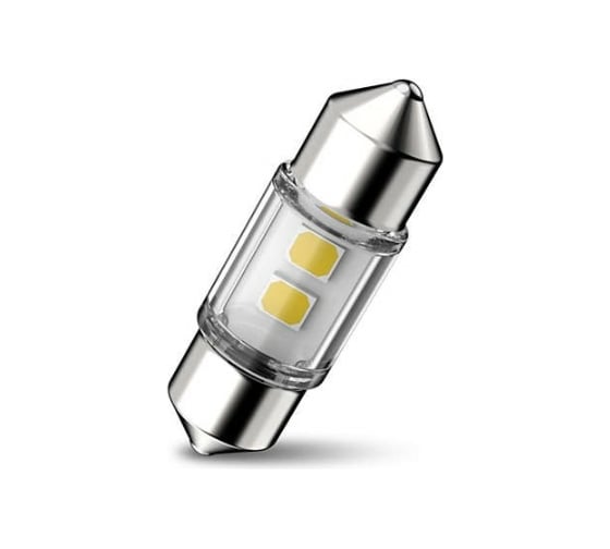 Автолампа PHILIPS C5W, SV8.5/8, LED, 30 мм, WHITE, Ultinon Pro6000, 6000 K, 120 Лм, 24 В 24844CU60X1