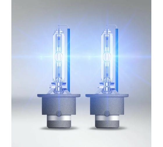 Автолампа Osram D4S, 35 Вт, P32d-5, XENON COOL BLUE INTENSE, 2 шт., 6200 K, 42 В 66440CBN-HCB