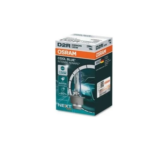 Автолампа Osram D2R, 35 Вт, P32d-3, XENON COOL BLUE INTENSE, 6000 K, 85 В 66250CBN