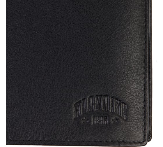Бумажник Klondike Claim, черный, 10,5х1,5х13 см KD1100-01
