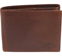 Бумажник Klondike Dawson, коричневый, 12,5х2,5х9,5 см KD1124-03