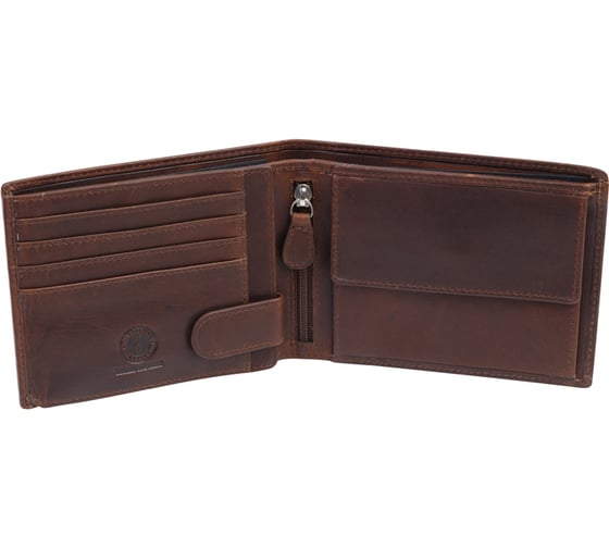 Бумажник Klondike Dawson, коричневый, 12,5х2,5х9,5 см KD1124-03