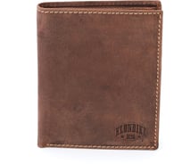 Бумажник Klondike Yukon, коричневый, 10х2х12,5 см KD1111-03