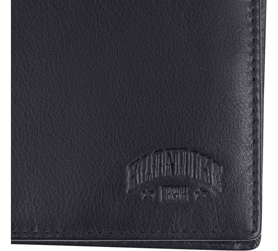 Бумажник Klondike Claim, черный, 12х2х10 см KD1104-01