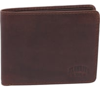 Бумажник Klondike Digger Amos, темно-коричневый, 12,5x10x2,5 см KD1042-03