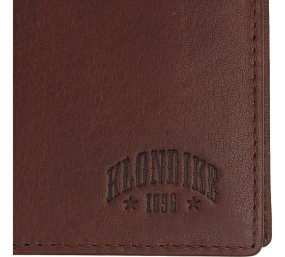 Бумажник Klondike Dawson, коричневый, 12х2х9,5 см KD1120-03