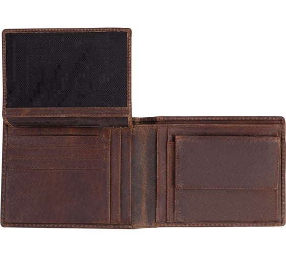 Бумажник Klondike Yukon, коричневый, 13х2,5х10 см KD1117-03