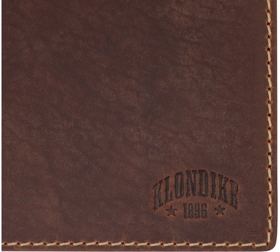 Бумажник Klondike Yukon, коричневый, 13х2,5х10 см KD1117-03