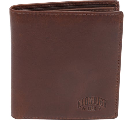 Бумажник Klondike Dawson, коричневый, 9,5х2х10,5 см KD1118-03