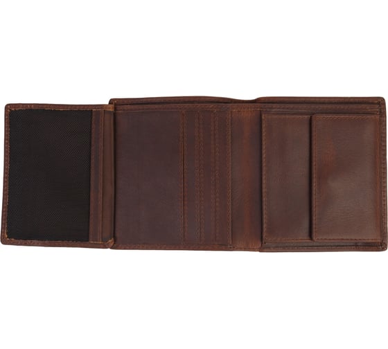 Бумажник Klondike Dawson, коричневый, 9,5х2х10,5 см KD1118-03