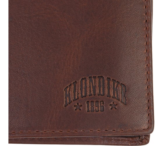 Бумажник Klondike Dawson, коричневый, 9,5х2х10,5 см KD1118-03