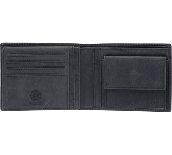 Бумажник Klondike Yukon, черный, 13х2,5х10 см KD1117-01