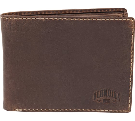 Бумажник Klondike Yukon, коричневый, 12,5х3х9,5 см KD1112-03 1