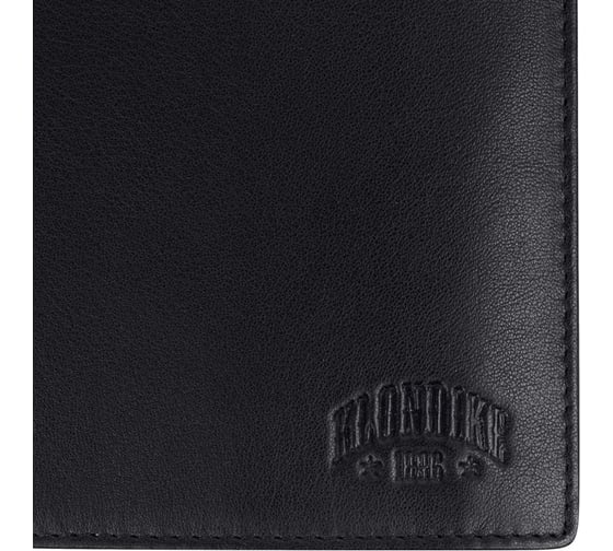 Бумажник Klondike Claim, черный, 10х2х12,5 см KD1101-01