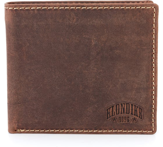 Бумажник Klondike Yukon, коричневый, 11х2х9,5 см KD1113-03