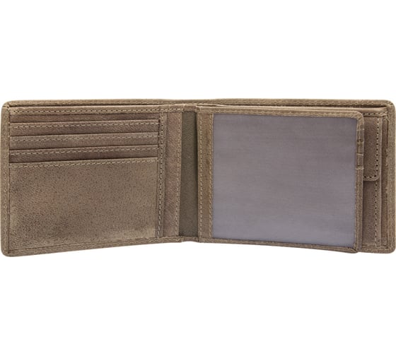 Бумажник Klondike Tony, коричневый, 12x9 см KD1006-02