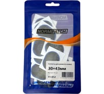 Заплаты для камер NORM ЛО2 30х43мм овал, 20 шт. 11-012