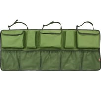 Органайзер на спинку заднего сиденья Tplus 1200x450 мм, оксфорд 600, олива T017641