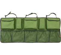 Органайзер на спинку заднего сиденья Tplus 1200x550 мм, оксфорд 600, олива T017647