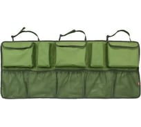 Органайзер на спинку заднего сиденья Tplus 1350x550 мм, оксфорд 600, олива T017628