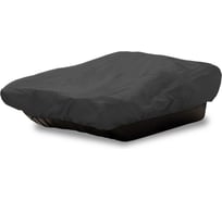 Тент на сани-волокуши Tplus 2820x1070x150 мм, Оксфорд 240, темно-серый T019627