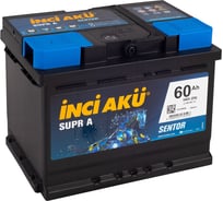 Аккумулятор INCI AKU Supr A 60L, 540 A, 242x175x190 мм 450422