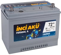 Аккумулятор INCI AKU Formul A 72L, 600 A, 264x175x220 мм 450426