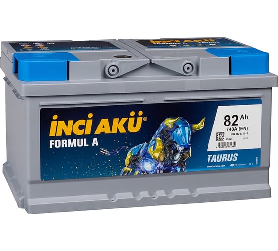 Аккумулятор INCI AKU Formul A 82RS, 740 A, 315x175x175 мм 450228 1