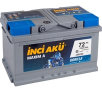 Аккумулятор INCI AKU Maxim A 72RS, 700 A, 278x175x175 мм 461667