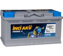 Аккумулятор INCI AKU Formul A 105R, 960 A, 353x175x190 мм 451278