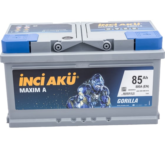 Аккумулятор INCI AKU Maxim A 85RS, 800 A, 315x175x175 мм 461404