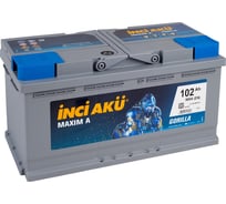 Аккумулятор INCI AKU Maxim A 102R, 900 A, 353x175x190 мм 461689