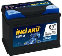 Аккумулятор INCI AKU Supr A 60RS, 540 A, 242x175x175 мм 450332