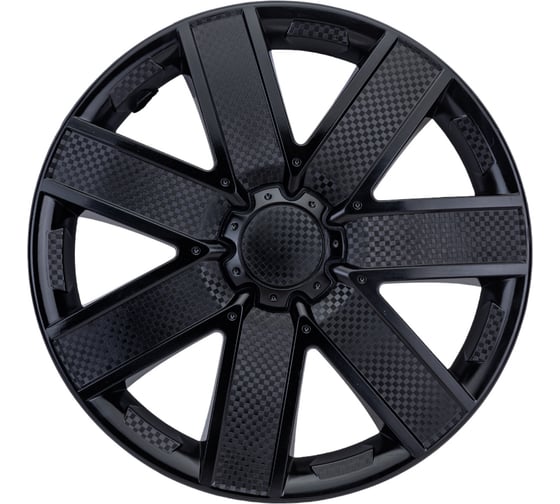 Колпак колеса REDMARK R15 Галакси (черный глянец) 2 шт. RM11531