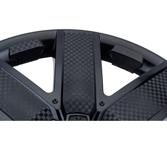 Колпак колеса REDMARK R15 Галакси (черный глянец) 2 шт. RM11531