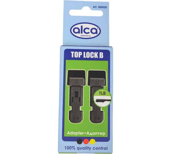 Адаптер для щеток TOP LOCK B 2 шт Alca 300020
