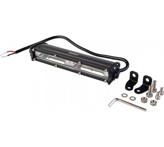 Светодиодная фара SKYWAY off road прямоугольная 12v/24v, 60w, 6000k, 20 диодов S07201126 1
