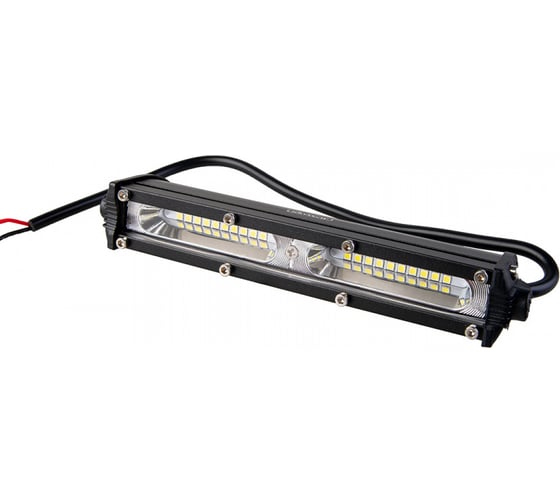 Светодиодная фара SKYWAY off road прямоугольная 12v/24v, 60w, 6000k, 20 диодов S07201126
