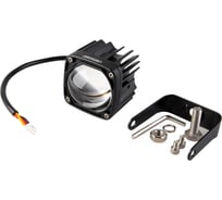 Светодиодная фара SKYWAY off road прямоугольная 12v/24v, 15w, 6000k/3000k, 2 диода S07201129