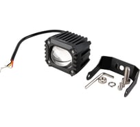 Светодиодная фара SKYWAY off road прямоугольная 12v/24v, 15w, 6000k/3000k, 2 диода S07201130